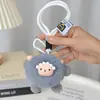 Llavero Colgante de Muñeca Juguete Decoración de Mochila Bola de Lana de Felpa de Oveja de Dibujos Animados Creativa