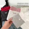 Ropa Interior de Algodón Puro para Mujer 10A Antibacteriana Entrepierna Extendida Sin Costuras Todo Algodón Bragas para Mujer Panties Dulces con Retazos para Mujer