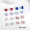 Explosões de Primavera Glitter Fino Esfregão de Mão Flor Macia Rosa Joias Nail Art Pulseira Fresca Joias DIY Material de Brincos