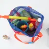 Bolsa de Malla para Playa de Entrega Inmediata, Gran Capacidad, Almacenamiento de Juguetes para Niños, Bolsa Portátil para Nadar, Bolsa de Almacenamiento para Mundo Acuático de Playa