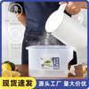 Tetera de Agua Fría Estilo Japonés Gran Capacidad Hogareña Cubo para Bebidas Frías con Hielo Cubo Dispensador de Agua Fría y Caliente para Jugos y Bebidas