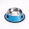 Comedero para Gatos Comedero para Perros Acero Inoxidable Tazón para Mascotas Antivuelco Antideslizante Alta Apariencia Comedero Universal para Gatos Perros Fabricante Mayorista En Stock