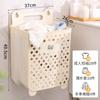 Cesto de Roupa Suja Doméstico Grande Capacidade Dobrável Cesto de Roupa Suja Banheiro Vaso Sanitário Quarto Montado na Parede Caixa de Armazenamento de Roupa Suja