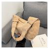 Bolso grande de estilo coreano para mujer, novedad de 2024, bolso cruzado sencillo de otoño, bolso informal de hombro y almohada.
