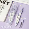 Bússolas de metal adequadas como prêmios para estudantes do ensino fundamental e médio, exame, pintura, design, ferramentas de desenho, instrumentos de desenho, material de escritório, atacado