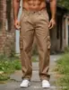 Exportación transfronteriza, nueva colección primavera/otoño: pantalones de trabajo deportivos para hombre, pantalones largos casuales multibolsillo, pantalones de pierna recta modernos y versátiles