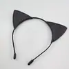 Diadema de orejas de gato diadema de zorro tocado horquilla horquilla decoración de Halloween Navidad accesorios para el cabello oreja de bestia