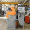 Máquina de granallado tipo oruga Sistema automático de carga y descarga Fabricante directo Eliminación eficiente de óxido y refuerzo