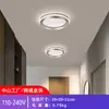 Fornecimento Transfronteiriço Direto da Fábrica de Zhongshan 110-240V Novo Modelo Luminária de Corredor Moderna Simples e Elegante Luminária de Teto