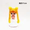 Agua Hielo Luna Luna Sailor Moon Decoración de Pastel Mini Marinero Adornos Hechos a Mano para Hornear Disfraz de Fiesta