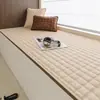 2026 Nuevo Cojín para Repisa de Ventana de Piel, Estilo Lujo Ligero, Sensación de Alta Gama, Adecuado para Todas las Estaciones, Cojín Asiento para Dormitorio y Balcón, Venta al por Mayor