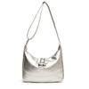Bolso pequeño de crowdsourcing popular de este año 2024, nuevo bolso de mujer de otoño, bolso de mensajero con textura de moda, bolso de mano con todo incluido