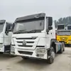 En Stock Usado Camión Tractor Howo de 371 Caballos de Fuerza Cabezal de Tráiler HOWO 6*4 Cabezal de Tractor Sinotruk Vehículo de Ingeniería Exportación