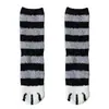 Calcetines de Peluche para Mujer, Felpa de Coral, Calcetines Gruesos Cálidos de Invierno y Otoño Hasta la Rodilla, Calcetines para el Hogar, Diseño Lindo de Pata de Gato, Calcetines Versátiles para el Hogar para Mujer