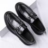 Zapatos de Piel para Hombre 2026 Nuevo Estilo Formal de Negocios Zapatos de Piel de Moda Tendencia Casual Boda de Gama Alta Zapatos de Hombre Venta Directa de Fábrica