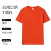 Camiseta publicitaria de manga corta y cuello redondo de algodón puro Camiseta con logo estampado Camiseta de cultura corporativa Uniforme de clase Ropa de trabajo para hombre y mujer Uniforme DIY