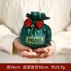 Saco de presente de Natal, saco criativo de pelúcia com embalagem de fruta da paz, saco de presente de Natal para crianças, saco de presente de doces para jardim de infância