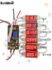 Aislamiento 220V CA Medición de Energía Corriente Voltaje Potencia Módulo de Adquisición Sensor Transmisor Pantalla Digital Modbus