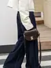 Bolsa Sela Vintage 2025 Nova Tendência Design de Nicho Feminina Transversal Ombro Moda High-End Bolsa Versátil