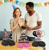 Nueva Decoración de Mesa de Panal de Abeja para Cumpleaños Suministros para Fiesta de Cumpleaños Decoración Arreglo de Escena Fabricante