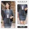Elegante Casaco de Terno de Negócios Moda Espesso Masculino e Feminino Mesmo Terno Terno Manga Longa Roupas de Trabalho Outono e Inverno Vestuário de Negócios