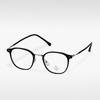 S11957 Oval TR pequeño libro rojo recomendado moda artística estudiante marco de gafas anti-luz azul con miopía gafas sencillas