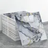 Adesivos de Azulejo 3D Mármore Imitação Dourado para Exportação Transfronteiriça Adesivos Decorativos para Reforma de Parede Papel de Parede Autoadesivo à Prova de Óleo e Impermeável