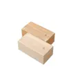 Caja de Almacenamiento de Escritorio de Madera Caja de Regalo Juego de Té Caja de Regalo de Madera Tapa Deslizante Caja de Madera Maciza Caja de Almacenamiento Retro Caja de Té