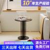 Mesa de Centro Acrílica Personalizada Creativa Mesa Auxiliar para Sofá Moderna Mesa de Esquina para Sala de Estar Redonda Mesa de Centro para Hotel Apartamento