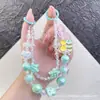 Resina Original Estrela Abelha Fofa Acessórios de Bolsa Pingente Super Fada Cristal Corrente para Pendurar Celular Pingente Pingente com Contas