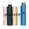 Botella de Perfume Alcohol Botella con Atomizador de Niebla Fina Gran Capacidad Aluminio Telescópica Giratoria de Presión Maquillaje Botella de Hidratación Portátil de Viaje