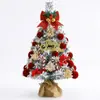 Variedade Transfronteiriça de Conjuntos de Pompons para Árvore de Natal de Mesa 45/60cm Mini Enfeites Pequenos Decorações de Natal