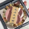 Pulsera de Bodhi con Cuentas de Pastillas Quemadas de Carbón de Dunhuang para Hombres y Mujeres Placa Silenciosa Pulsera de Juego de Cuentas de Bodhi Venta al por Mayor