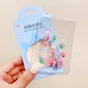 Lindas Pegatinas para Uñas Sanrio para Niños, Pegatinas de Uñas Desgastables, Parches para Uñas de Kuromi, Juguetes de Dibujos Animados para Niños