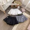 Saia evasê nova de verão 2025, saia tutu, saia curta, elegante, cintura alta, saia solta tipo botão de flor, saia versátil para mulheres