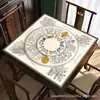 Tapete Novo e Fresco para Mesa de Mahjong Entretenimento Casa Tapete para Mesa de Xadrez e Cartas Redução de Ruído Proteção para as Mãos Proteção da Mesa Tapete Base Antiderrapante Sem Deslocamento