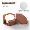 Caja de Almacenamiento de Papel para Filtro de Café, Caja de Papel para Filtro de Cafetera Moka Redonda, Almacenamiento de Red de Distribución de Agua Secundaria, A Prueba de Polvo