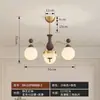 Lámpara de araña personalizada estilo retro francés y nuevo estilo chino, lámpara para sala de estar, lámpara estilo mediados de siglo para comedor, lámpara de alta gama para dormitorio y estudio