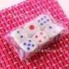 Dados de mahjong de um dólar, 6 dados de peneira, pontos de dados, dados de plástico, barraca de um dólar, atacado