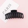 Pinza para el pelo súper práctica y dulce con color esmerilado, para maquillaje, baño, pinza para el pelo, pinza grande que combina con todo, accesorio coreano para el cabello para mujer