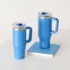 Tyeso taza para coche con asa de gran capacidad 40oz taza termo de acero inoxidable Amazon transfronterizo taza para hielo frío