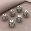 Color oro cobre 18k retenedor de circonita borla capuchón para joyería DIY material cadena para suéter cadena de suéter corona micro-incrustada capuchón toroidal