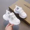 Zapatillas transpirables estilo princesa para niñas, tipo papá, suela suave, estilo otoño, zapatos casuales con lazo, zapatillas de strass con velcro para niños