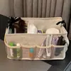 Caja de Almacenamiento Plegable Ropa Cosméticos Snacks Artículos Varios Caja Organizadora Canasta de Almacenamiento de Escritorio Artefacto de Almacenamiento para Cuidado de la Piel