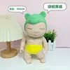 Sensação da internet na moda: brinquedo de pelúcia preto oversized, brinquedo plástico para alívio de estresse, brinquedo de apertar para redução de estresse
