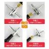 Llave de núcleo de válvula cuatro en uno, llave de válvula, herramienta de inflado/desinflado de neumáticos para automóviles, vehículos eléctricos y bicicletas