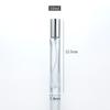 Sub-engarrafamento de perfume quadrado 10ml mini portátil pequena amostra sub-engarrafamento spray frasco vazio atacado transparente frasco de névoa fina