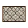 Alfombrillas de Cocina Retro de Cuero Estilo Americano, Impermeables, Resistentes a Manchas, Fáciles de Limpiar, Antideslizantes, Alfombrillas para Decoración del Hogar