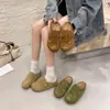 Estilo Retro Sola Grossa Fogos de Artifício Birkenstock Sapatos Femininos 2026 Novo Outono Roupa Externa Sandálias Pantufas para Gestantes Sapatos Individuais Bico Fechado Meia Pantufa