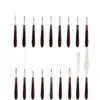 Fábrica de Facas Especializadas 18 Peças Raspador para Pintura a Óleo de Aço Inoxidável, Espátula, Faca para Creme, Faca para Pintura de Textura, Faca para Mistura de Tinta
